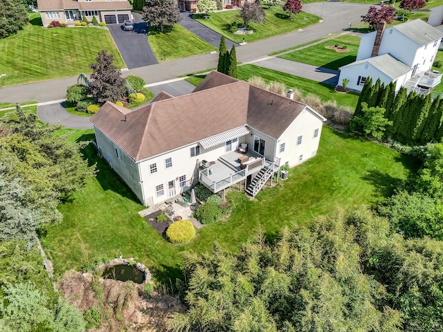 15 Huntington Ridge Rd, Wallingford, CT 06492 - view from above of property