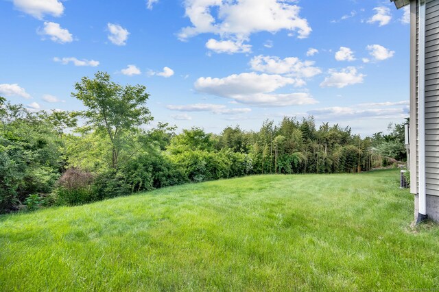 15 Huntington Ridge Rd, Wallingford, CT 06492 - view of green lawn featuring a forest view