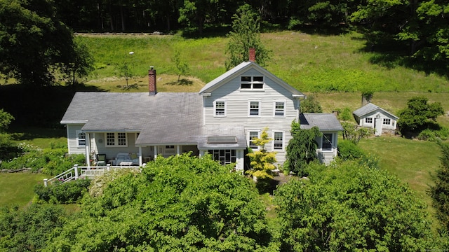 view of rear view of house