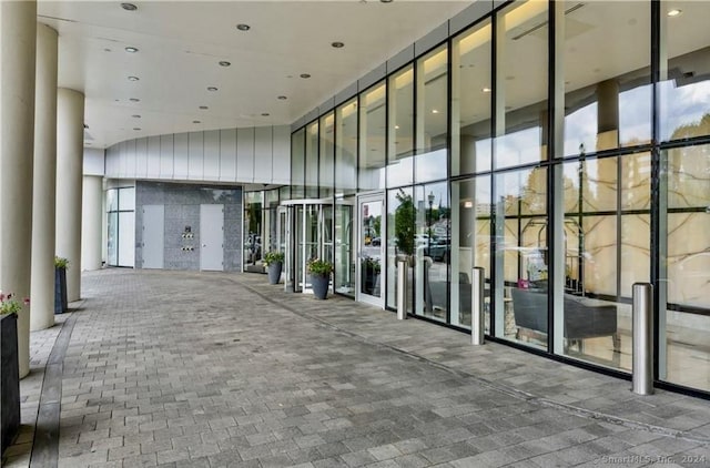 view of building lobby