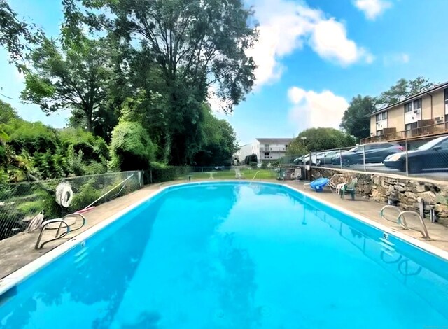 view of pool