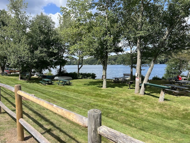 39 Lafayette Rd, Marlborough, CT 06447 - view of grassy yard with a water view