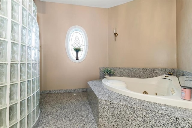 bathroom featuring a bathtub