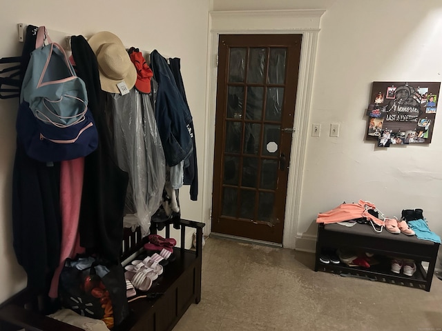 view of mudroom