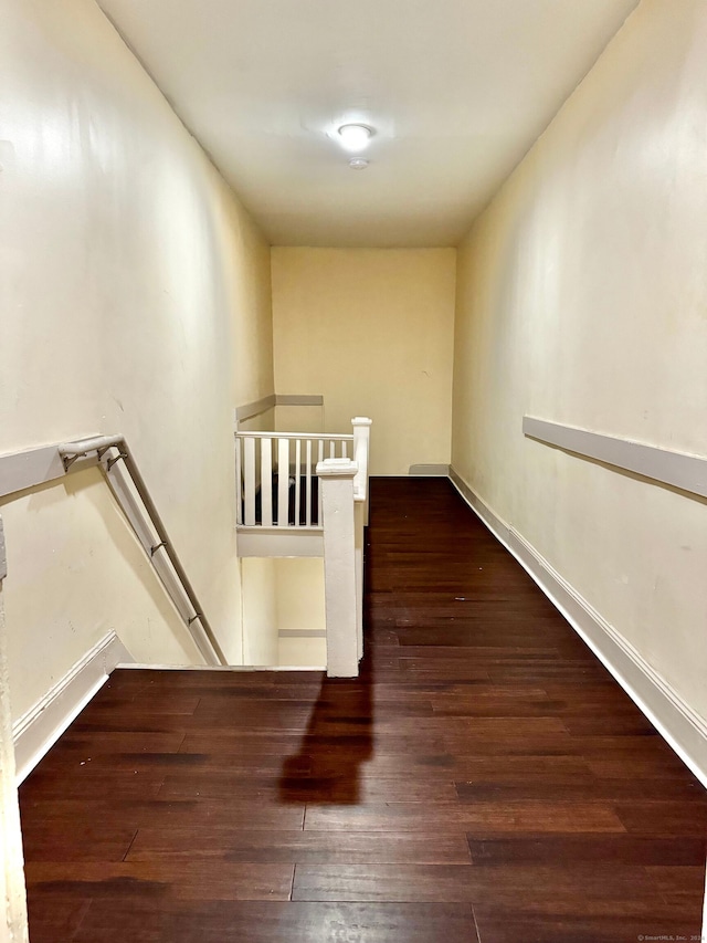 interior space featuring hardwood / wood-style floors