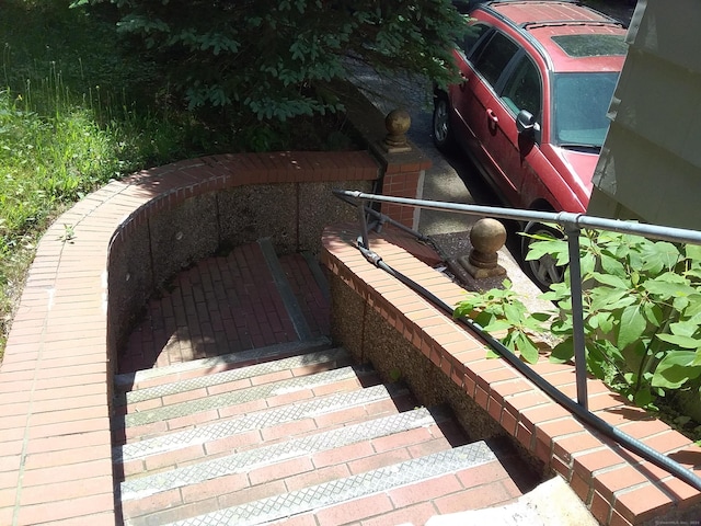 view of staircase