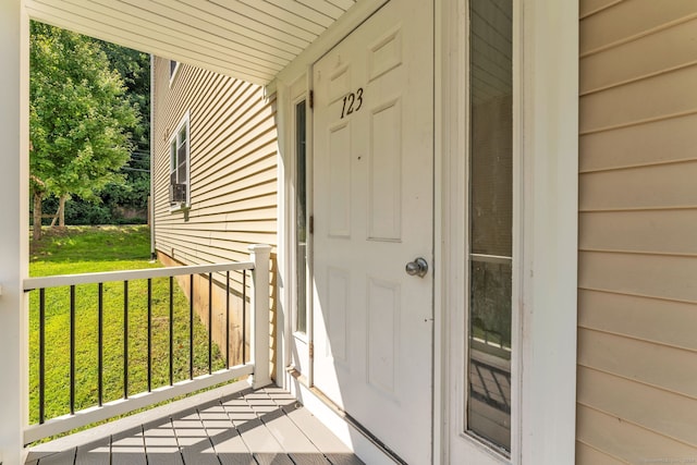 view of property entrance