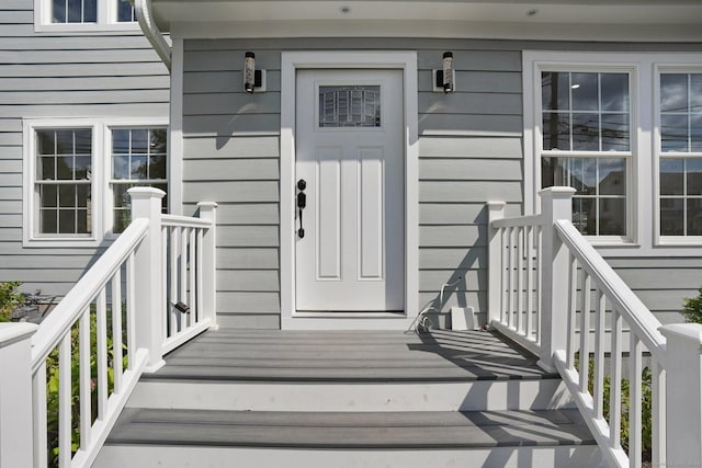 view of entrance to property