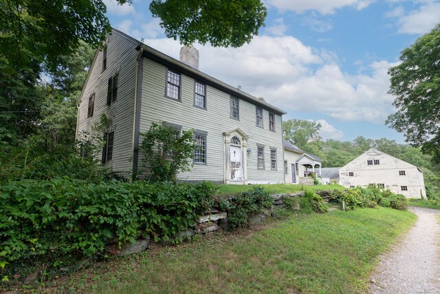 view of colonial house