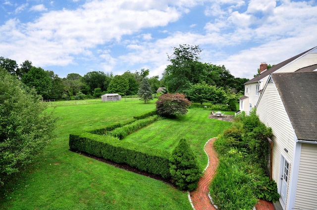 view of yard