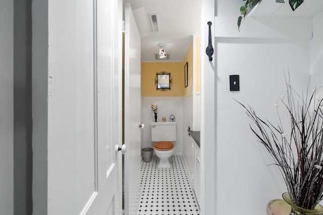 bathroom with toilet