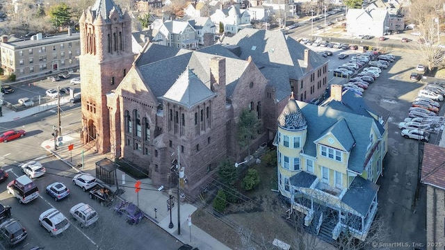 1455 Chapel St, New Haven, CT 06511 - drone / aerial view