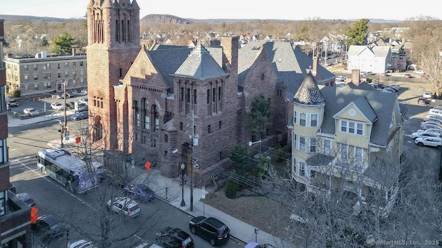 1455 Chapel St, New Haven, CT 06511 - drone / aerial view