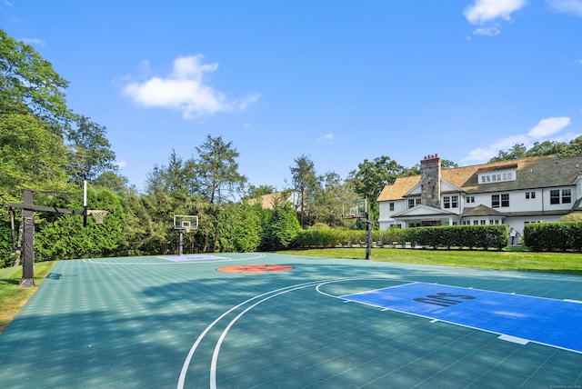 29 Sturges Commons, Westport, CT 06880 - view of sport court with community basketball court and a lawn