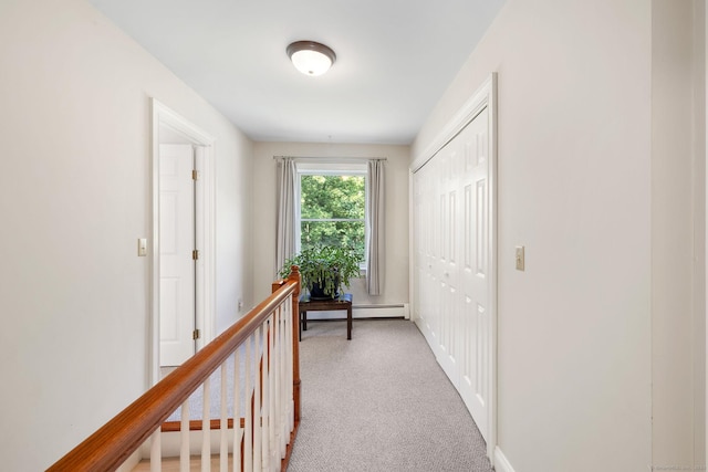 14 Stilson Ln, New Milford, CT 06776 - corridor featuring carpet, an upstairs landing, and baseboards