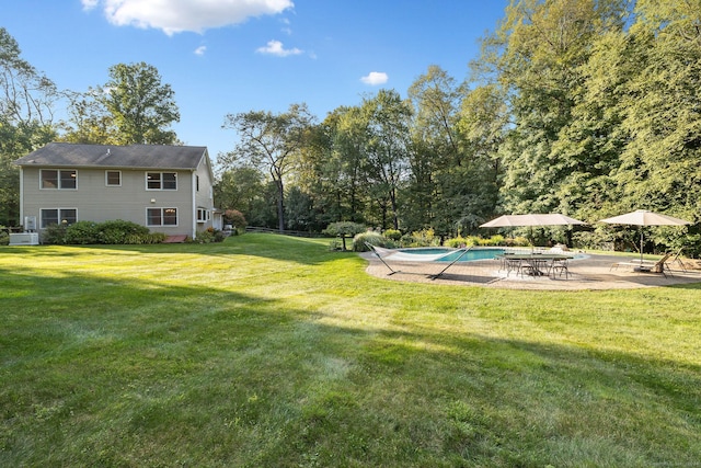 14 Stilson Ln, New Milford, CT 06776 - view of yard with an outdoor pool and a patio area