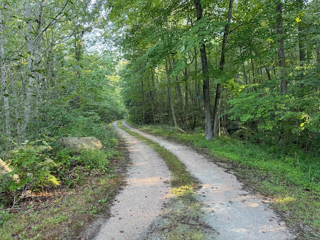 view of road