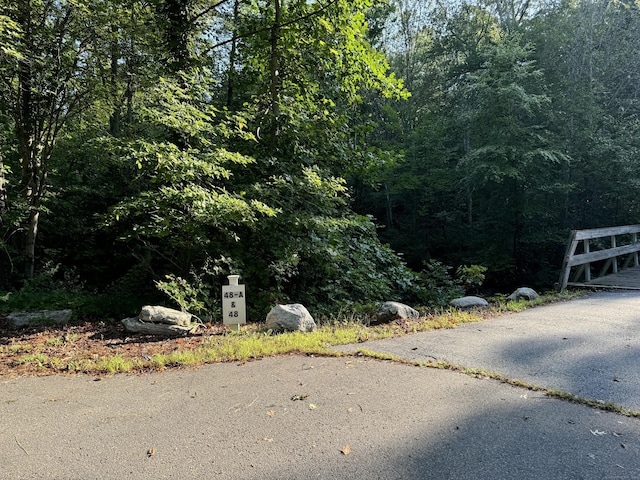 48A Ironworks Rd, Clinton, CT 06413 - view of road with a wooded view