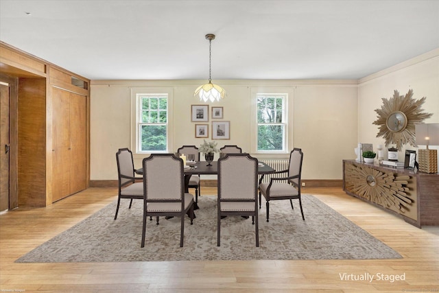 175 Sugar St, Newtown, CT 06470 - dining space with plenty of natural light, baseboards, and light wood-style flooring
