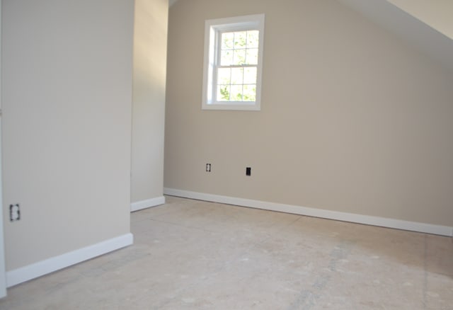 view of bonus room