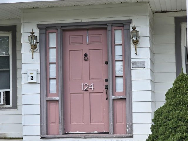 view of entrance to property