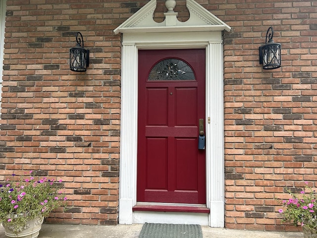 110 William St, Norwalk, CT 06851 - view of exterior entry featuring brick siding