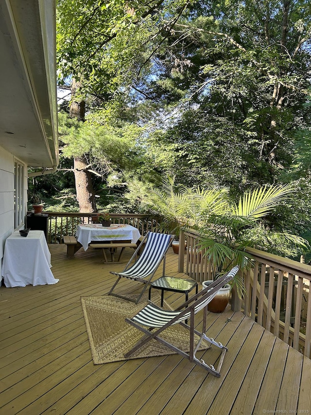 110 William St, Norwalk, CT 06851 - view of deck