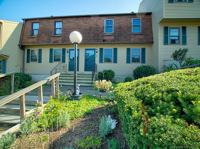 view of rear view of property