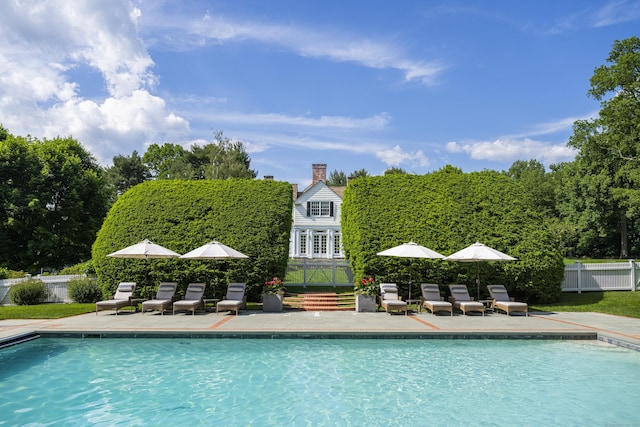 865 Hollow Tree Ridge Rd, Darien, CT 06820 - view of pool with a patio