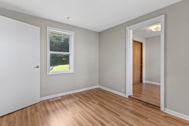 85 Aetna St Apt 12, Naugatuck, CT 06770 - empty room featuring light wood-type flooring and baseboards