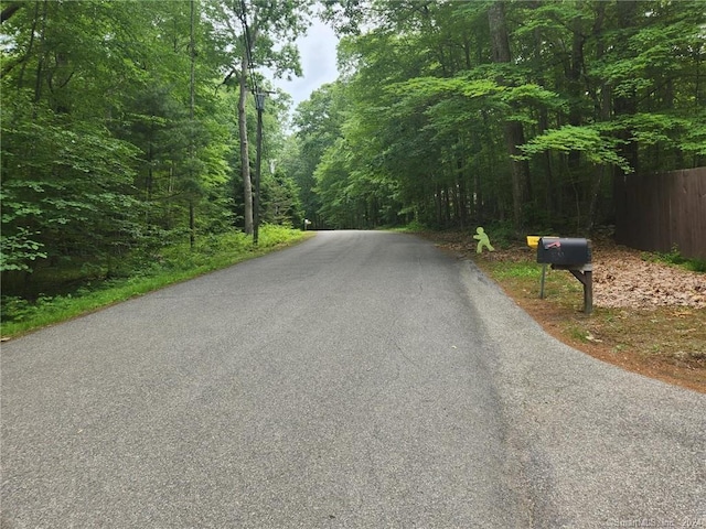 view of road