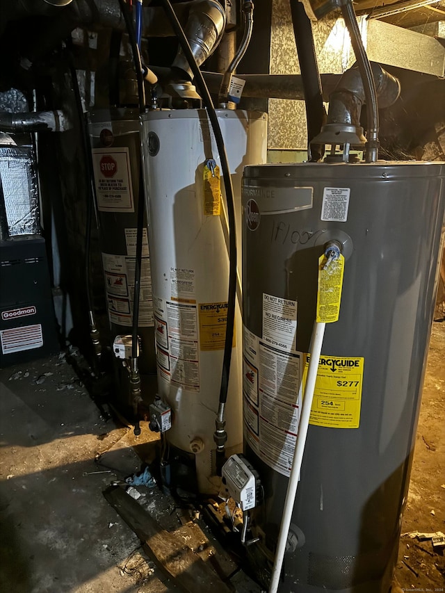 utilities with water heater