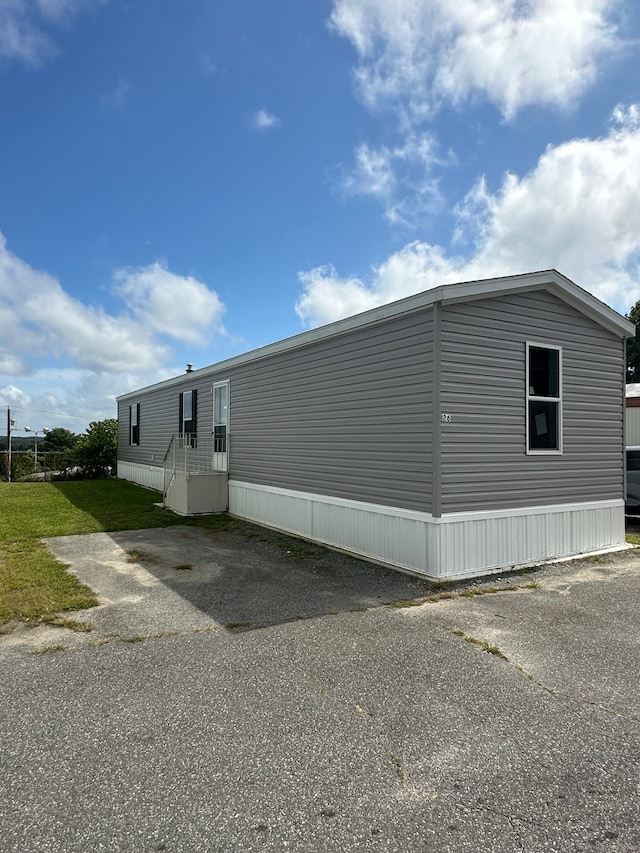 view of side of property