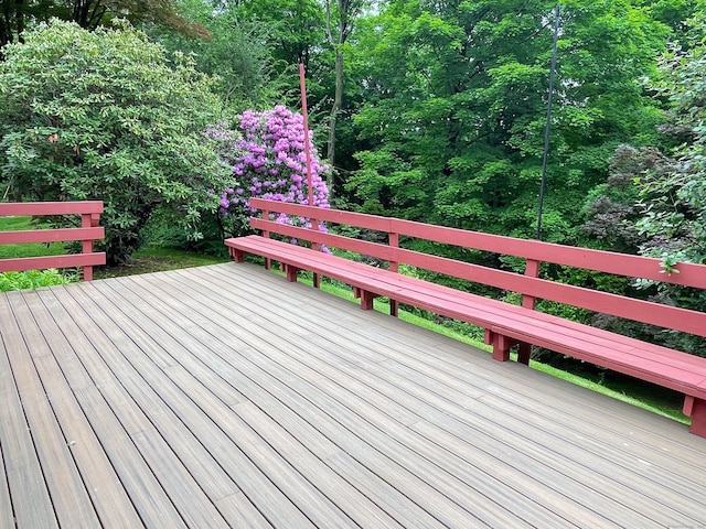 25 Old Middle Rd, Brookfield, CT 06804 - view of wooden terrace