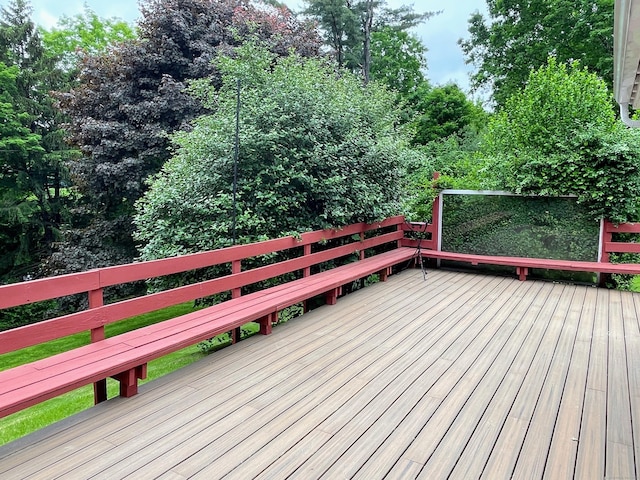 25 Old Middle Rd, Brookfield, CT 06804 - view of wooden terrace