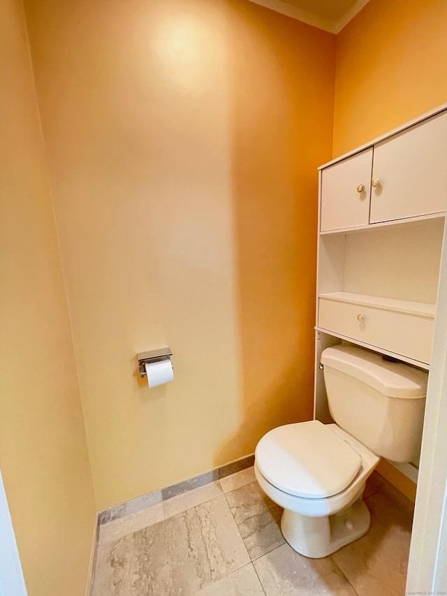 25 Old Middle Rd, Brookfield, CT 06804 - bathroom with toilet and baseboards