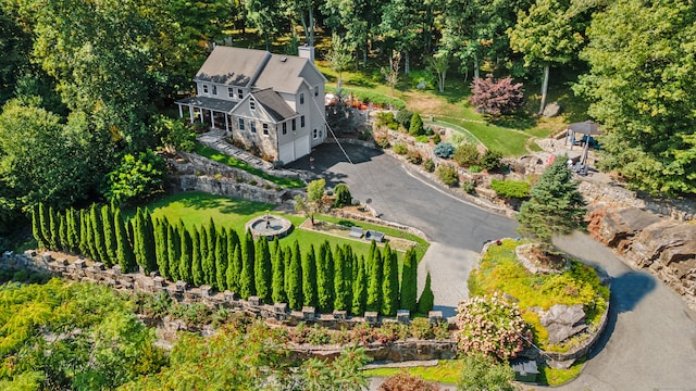 aerial view