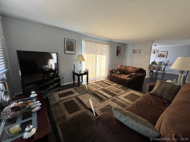 view of living room