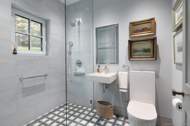 89 Under Mountain Rd, Canaan, CT 06031 - full bathroom featuring a walk in shower and toilet