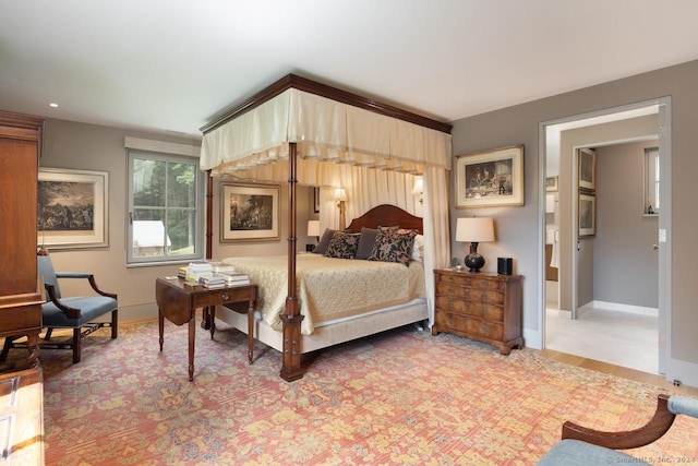 89 Under Mountain Rd, Canaan, CT 06031 - bedroom with baseboards and wood finished floors