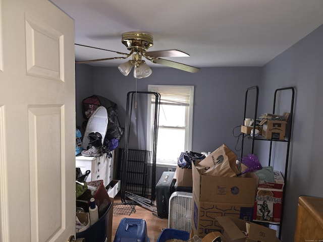 218 Oak Ave, Torrington, CT 06790 - interior space featuring ceiling fan