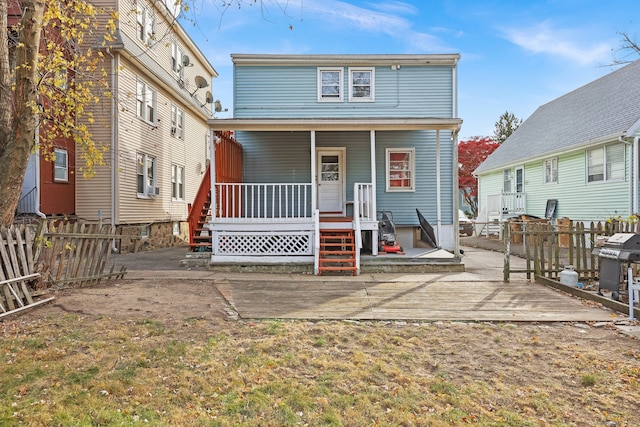 view of rear view of house