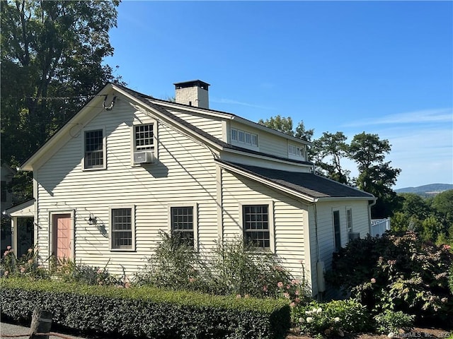 view of side of property