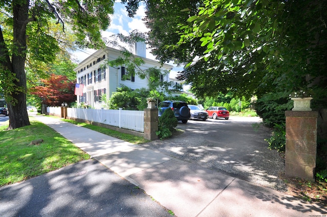 view of side of property