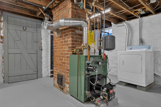 utility room featuring washer / clothes dryer