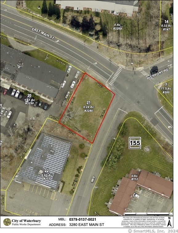 3280 E Main St, Waterbury CT, 06705 land for sale