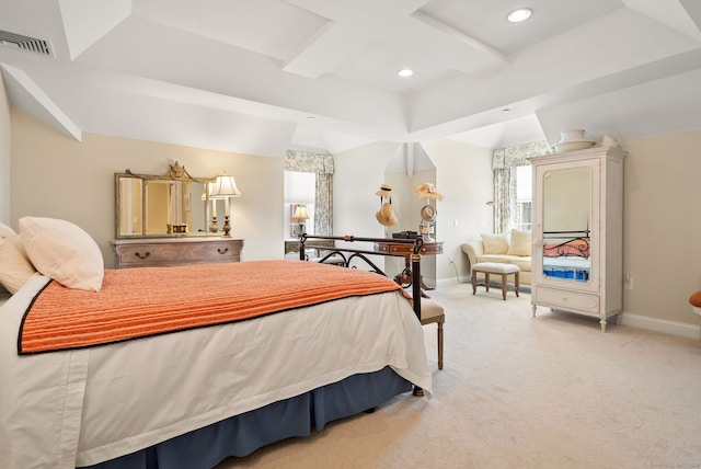 bedroom featuring carpet flooring