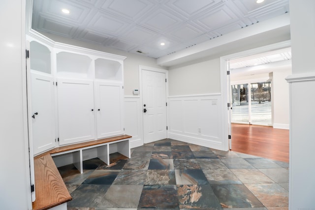 view of mudroom