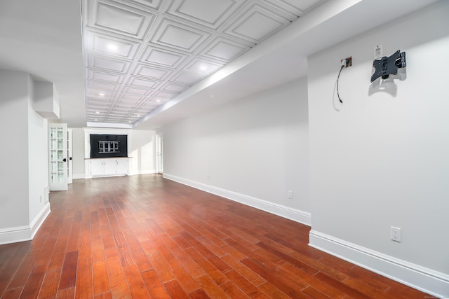 interior space featuring hardwood / wood-style flooring