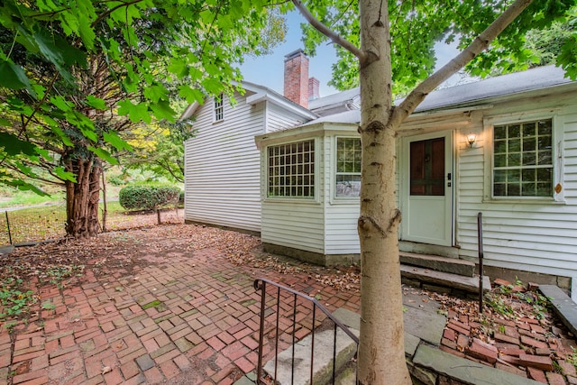 exterior space with a patio